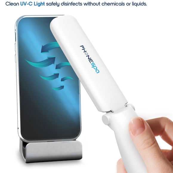 PhoneSpa Phone & Accessory Sanitizer Portable UV-C Wand - Picture 2 of 6